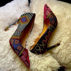 Liliana Multi-Colored Pumps